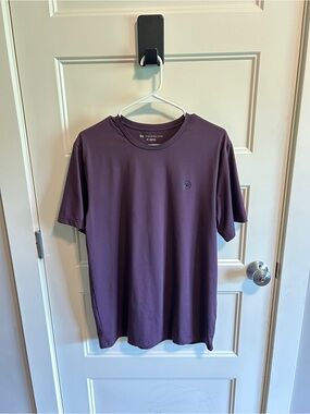 Travis Mathew Short Sleeve Crewneck T-Shirt in Purple